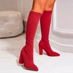 Stivali al ginocchio alla moda da donna per stile e comfort