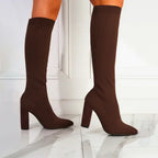 Stivali al ginocchio alla moda da donna per stile e comfort