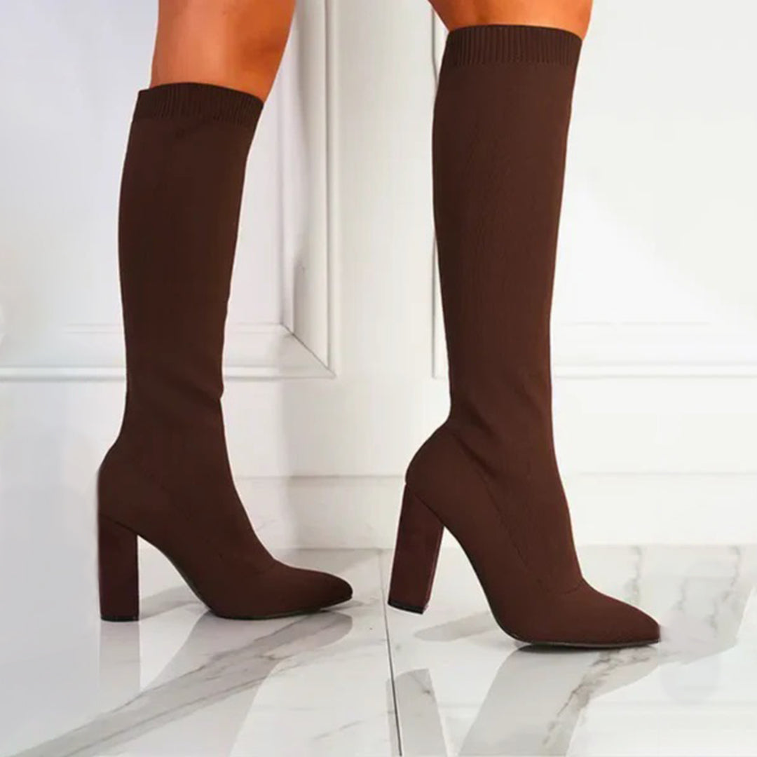 Stivali al ginocchio alla moda da donna per stile e comfort