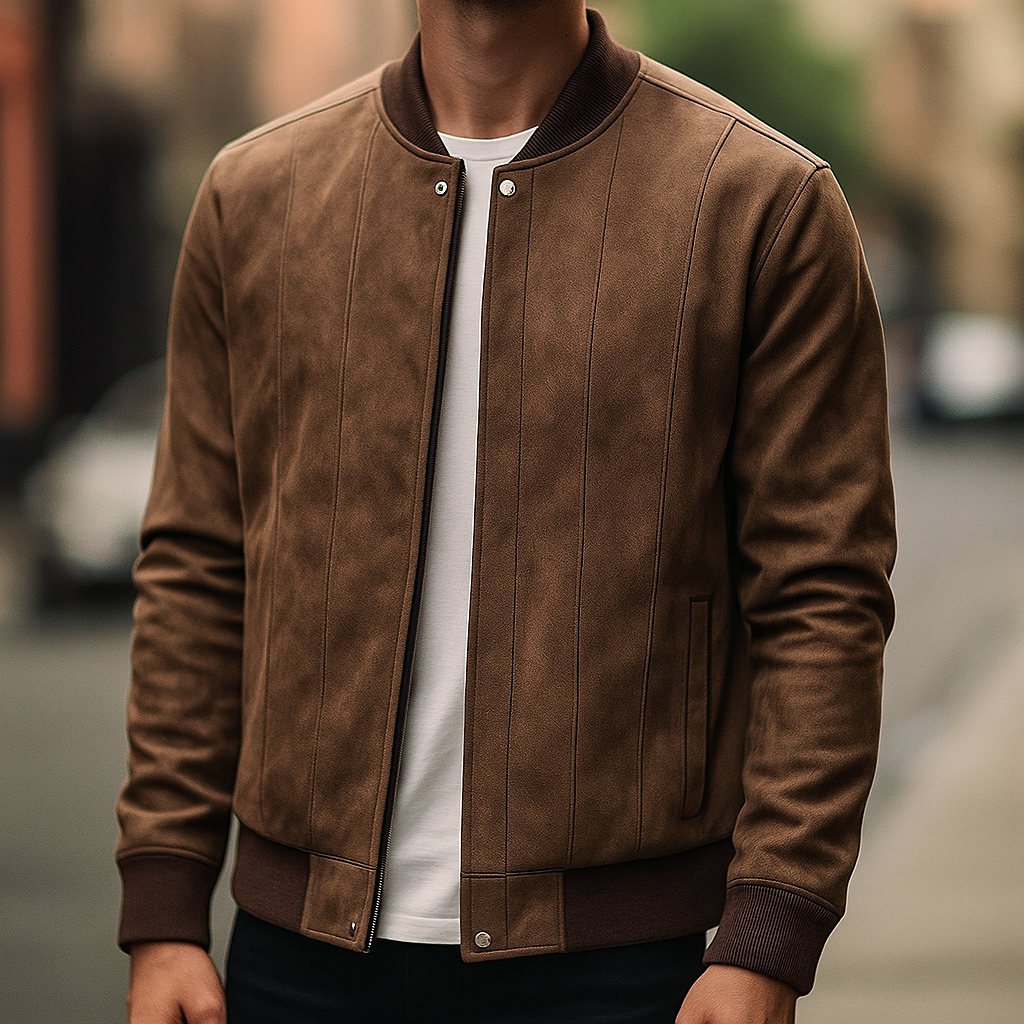 Giubbotto bomber classico da uomo
