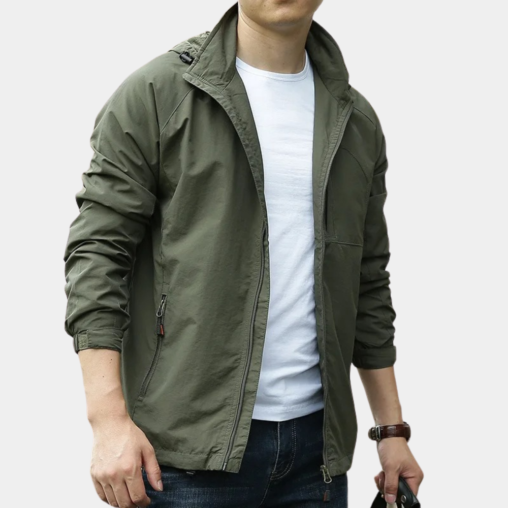 Giacca autunnale da uomo di mezza stagione, elegante e comoda