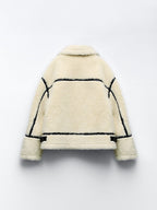 Accogliente giacca da aviatore da donna per uno stile invernale chic