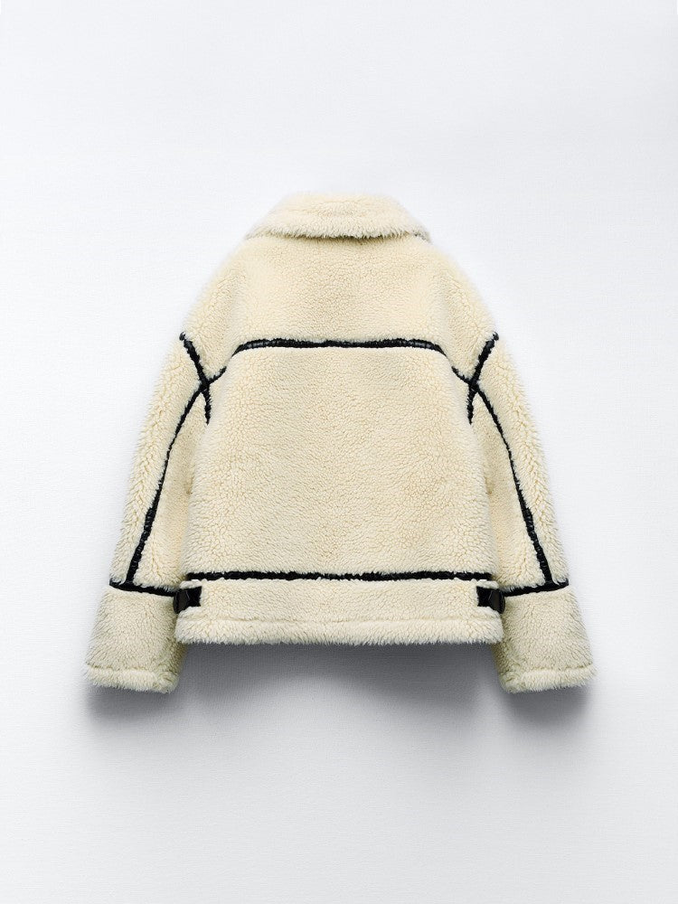 Accogliente giacca da aviatore da donna per uno stile invernale chic