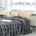 Coperta super morbida - Elegante poliestere - Accogliente coperta per letto e divano