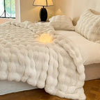 Coperta super morbida - Elegante poliestere - Accogliente coperta per letto e divano