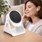 Supporto telefono a induzione con altoparlante Bluetooth e caricatore wireless