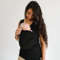 T-shirt per babywearing con marsupio integrato per il neonato e cotone elasticizzato, lavabile in lavatrice