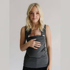 T-shirt per babywearing con marsupio integrato per il neonato e cotone elasticizzato, lavabile in lavatrice
