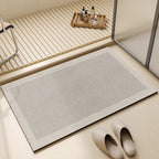 Tappetino da bagno super assorbente | Asciugatura rapida antiscivolo per pavimento del bagno