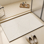 Tappetino da bagno super assorbente | Asciugatura rapida antiscivolo per pavimento del bagno