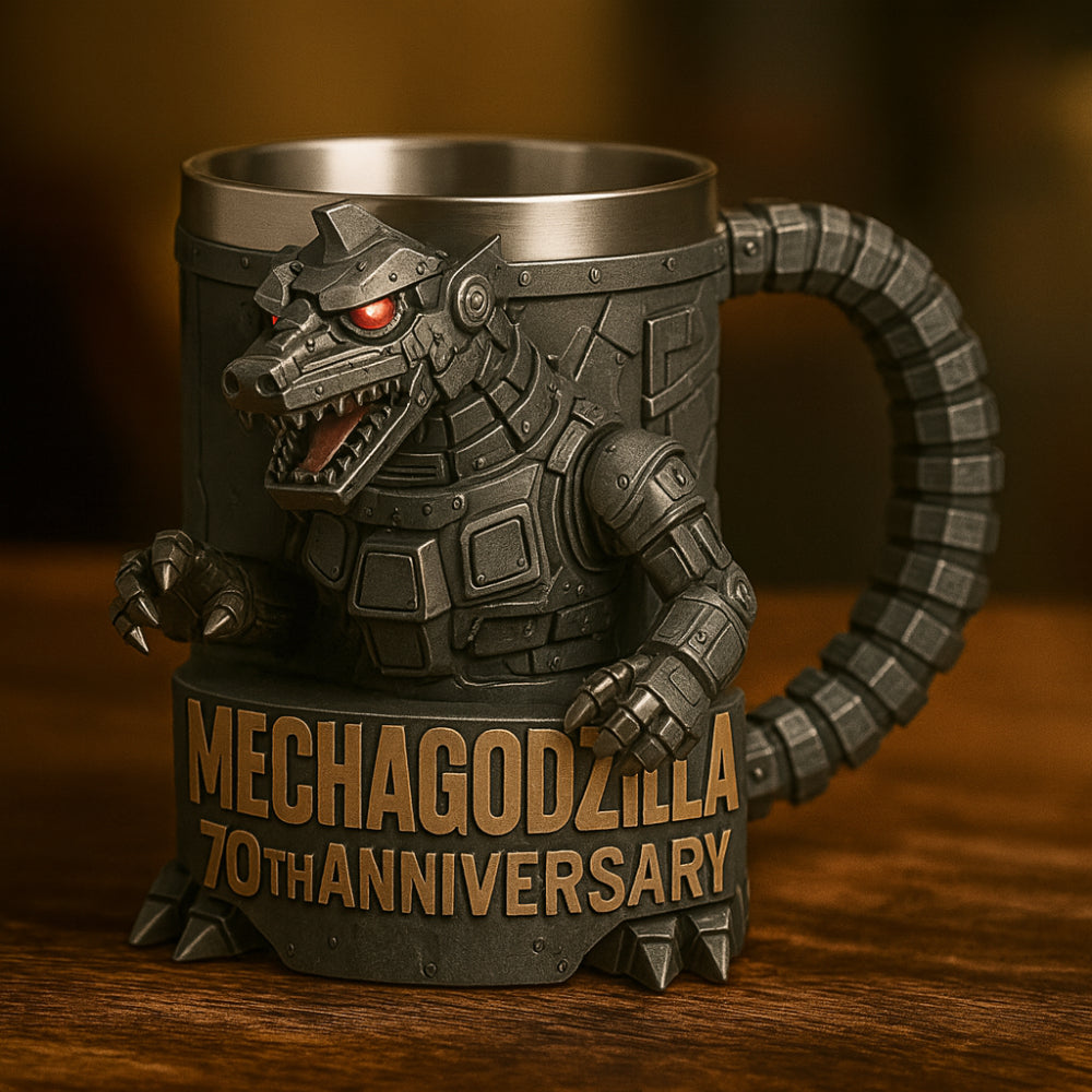 Tazza da caffè con mostro in rilievo, figure 3D in ceramica per bevande