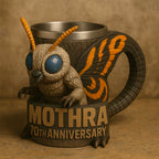 Tazza da caffè con mostro in rilievo, figure 3D in ceramica per bevande