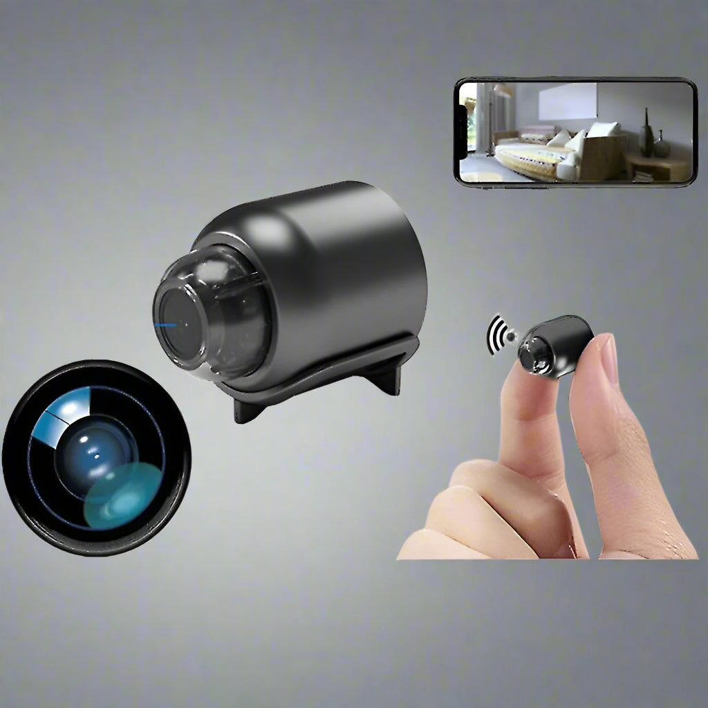 Telecamera Wireless 5G, 1080P HD, Montaggio Facile, Controllo tramite App
