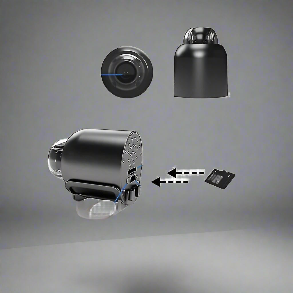 Telecamera Wireless 5G, 1080P HD, Montaggio Facile, Controllo tramite App