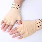 ThermaFlex Fingerless Arthritis Gloves | Guanti magnetici a compressione senza dita per sollievo dal dolore da artrite -