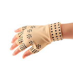 ThermaFlex Fingerless Arthritis Gloves | Guanti magnetici a compressione senza dita per sollievo dal dolore da artrite -