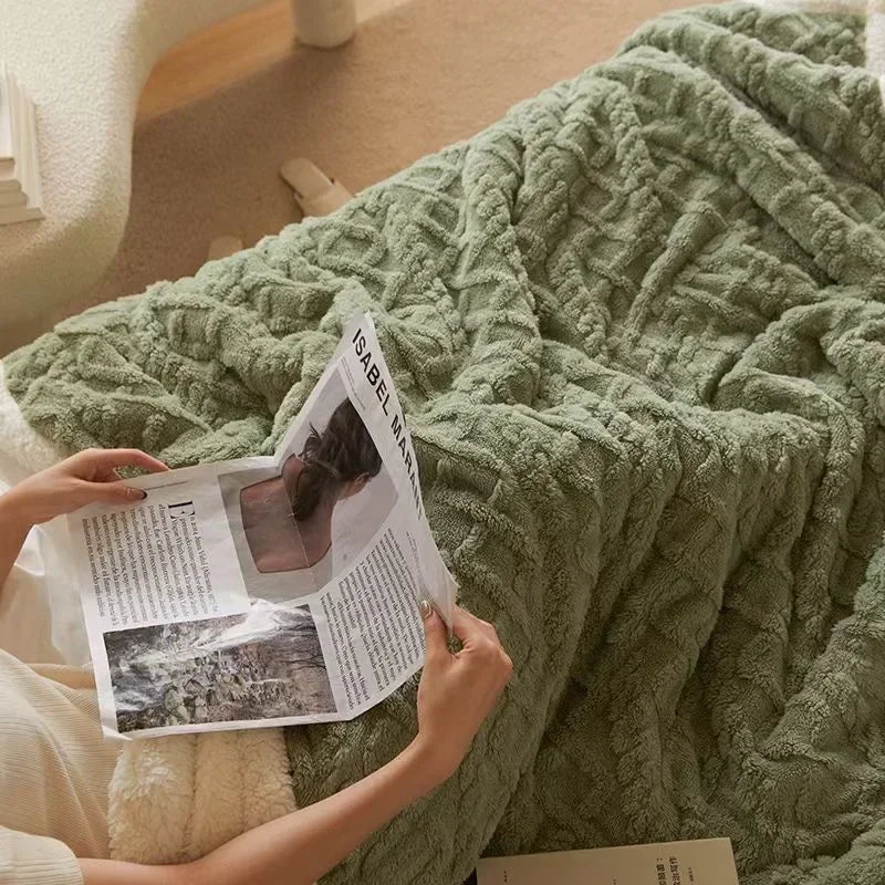 Coperta in lana d'agnello spessa per l'inverno - WarmWool