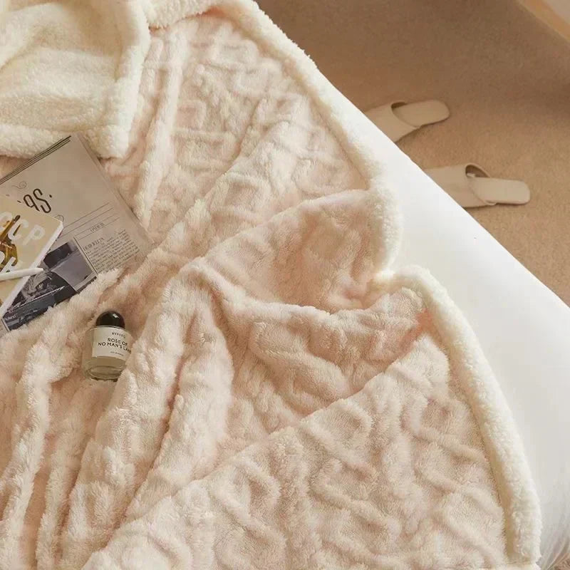 Coperta in lana d'agnello spessa per l'inverno - WarmWool