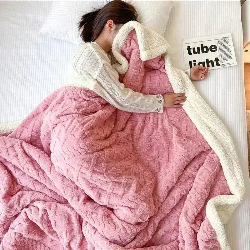 Coperta in lana d'agnello spessa per l'inverno - WarmWool