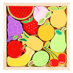 Puzzle di abbinamento di forme in legno per bambini