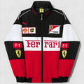 Giacca Ferrari vintage unisex – stile retro racing