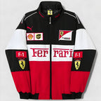 Giacca Ferrari vintage unisex – stile retro racing