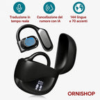 Auricolari Traduttori Intelligenti 144 Lingue in Tempo Reale