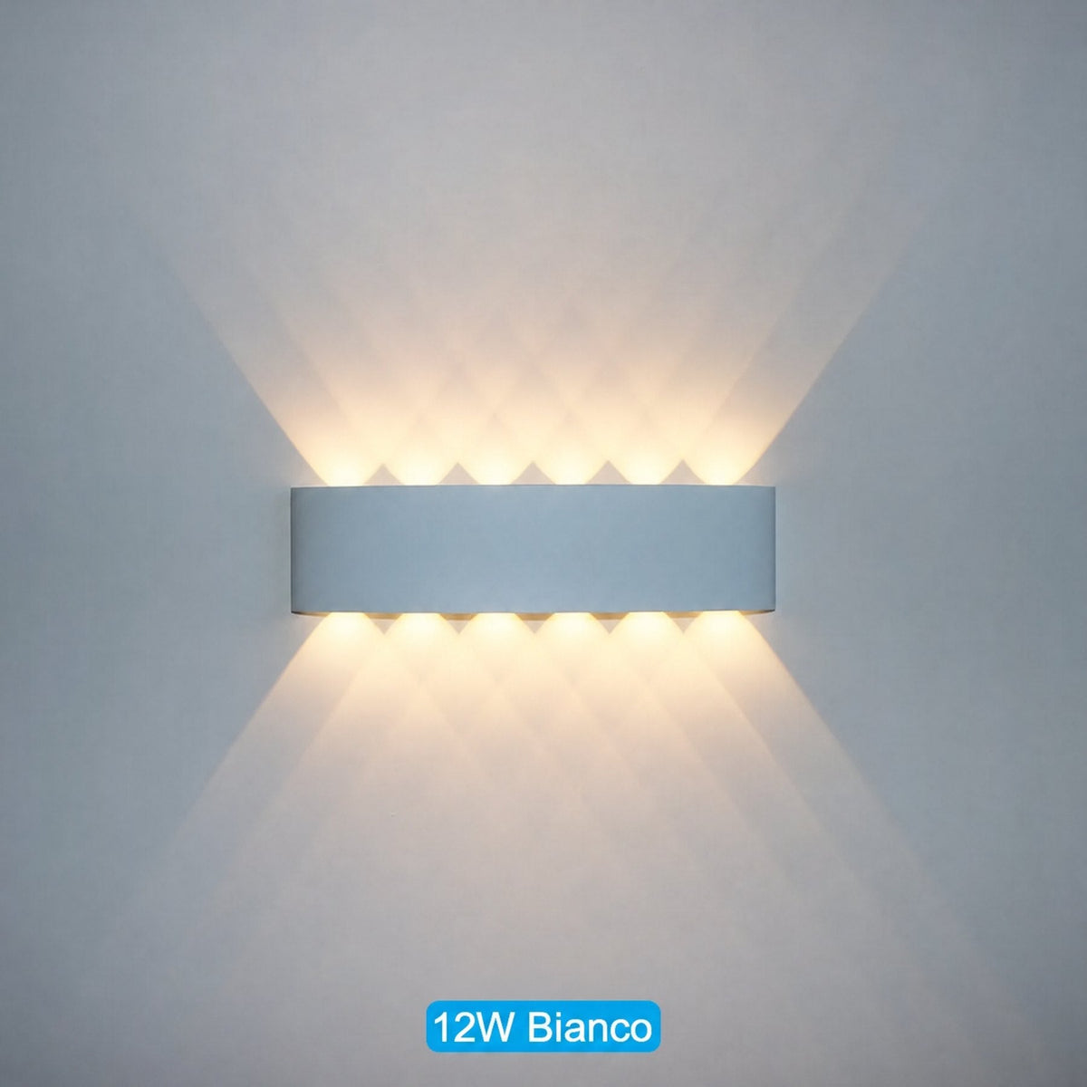Applique LED da parete per esterni e interni impermeabile