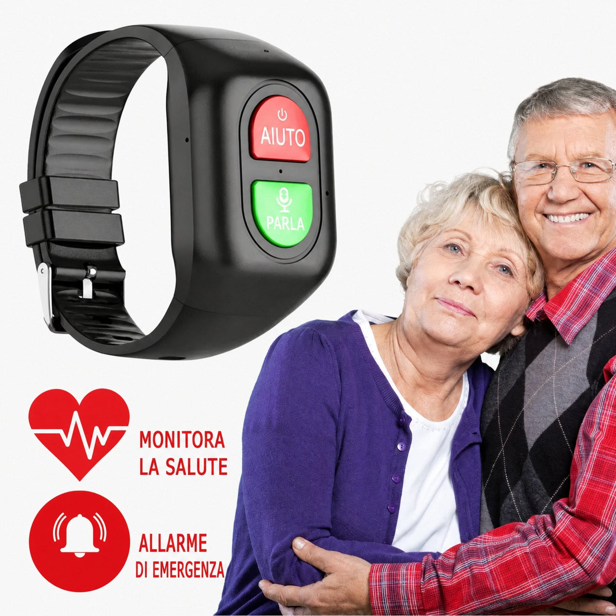 Smartwatch GPS 4G per Anziani – SOS, Salute e Sicurezza Sempre con Te