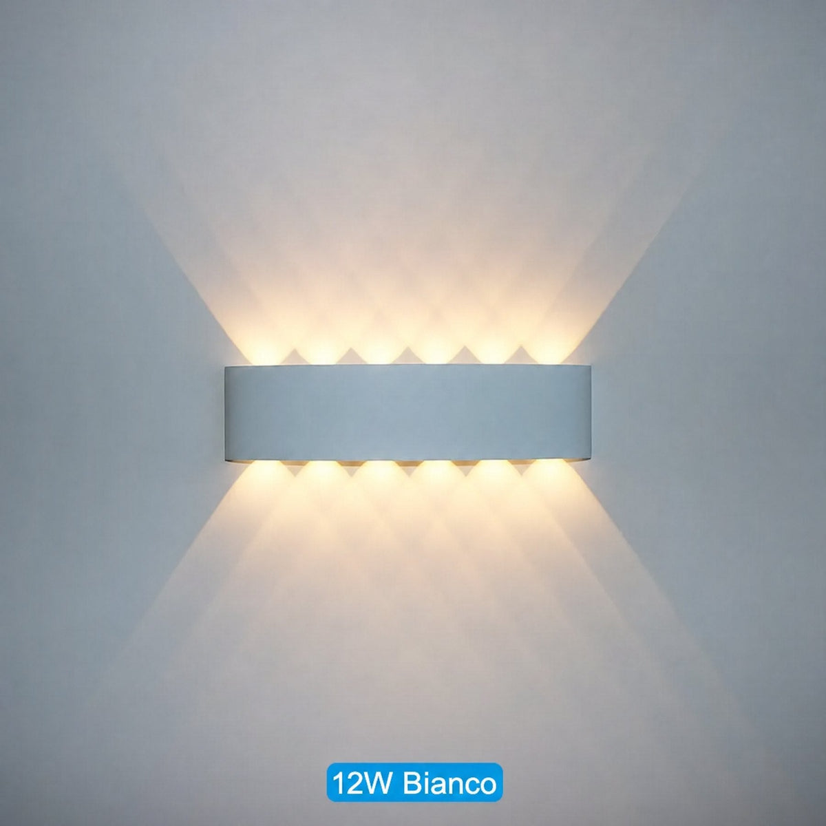 Applique LED da parete per esterni e interni impermeabile