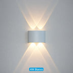 Applique LED da parete per esterni e interni impermeabile