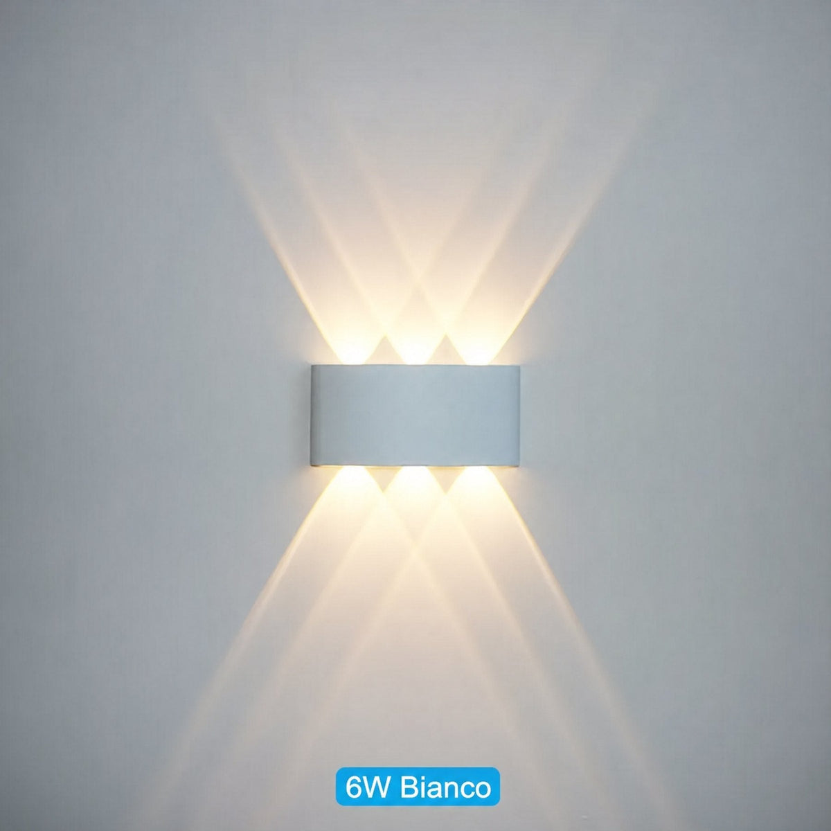 Applique LED da parete per esterni e interni impermeabile