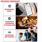 Auricolari Traduttori Intelligenti 144 Lingue in Tempo Reale