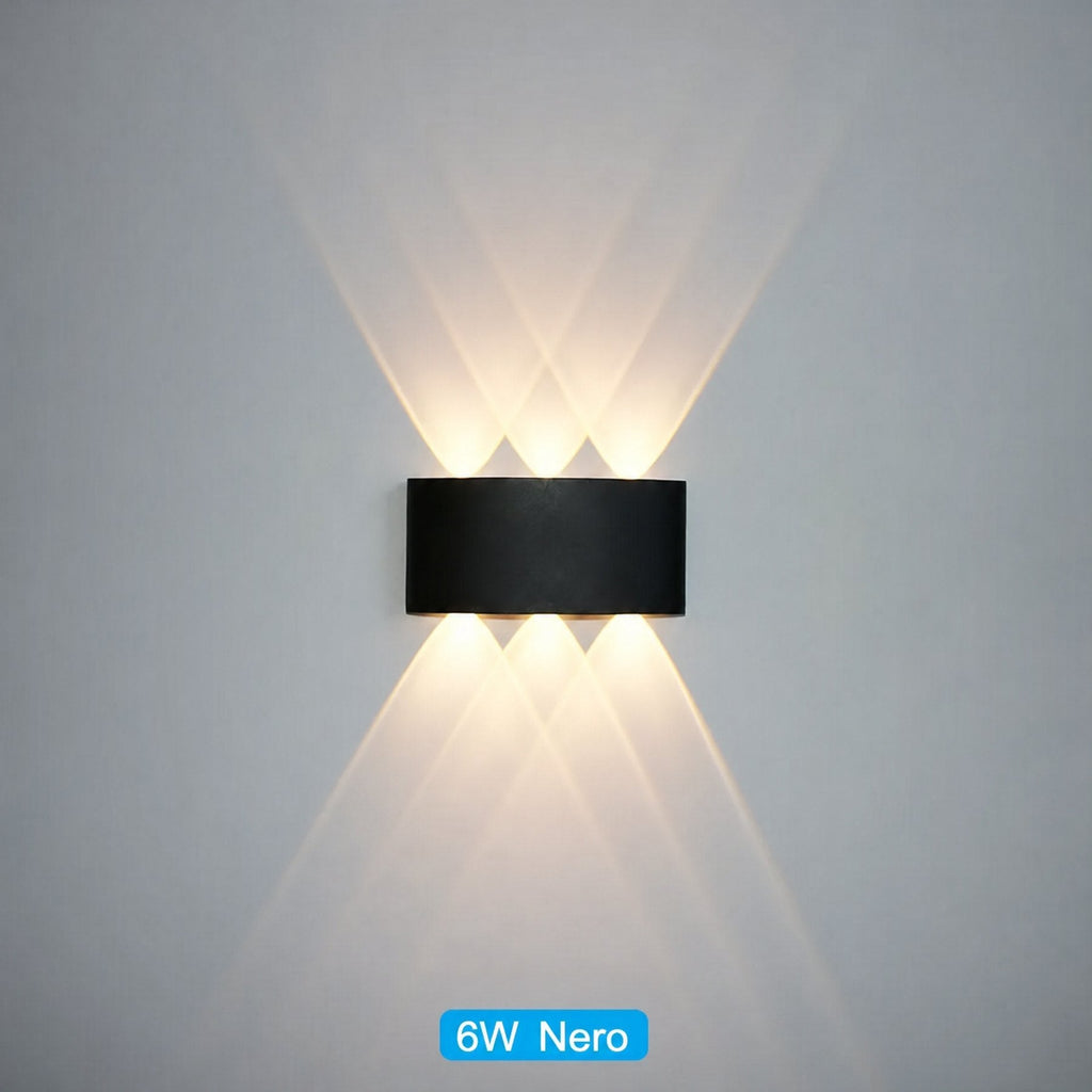 Applique LED da parete per esterni e interni impermeabile