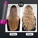 Styler per capelli 5 in 1 con arricciacapelli automatico, asciugacapelli e spazzola lisciante