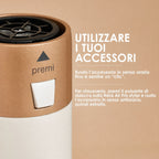 Styler per capelli 5 in 1 con arricciacapelli automatico, asciugacapelli e spazzola lisciante