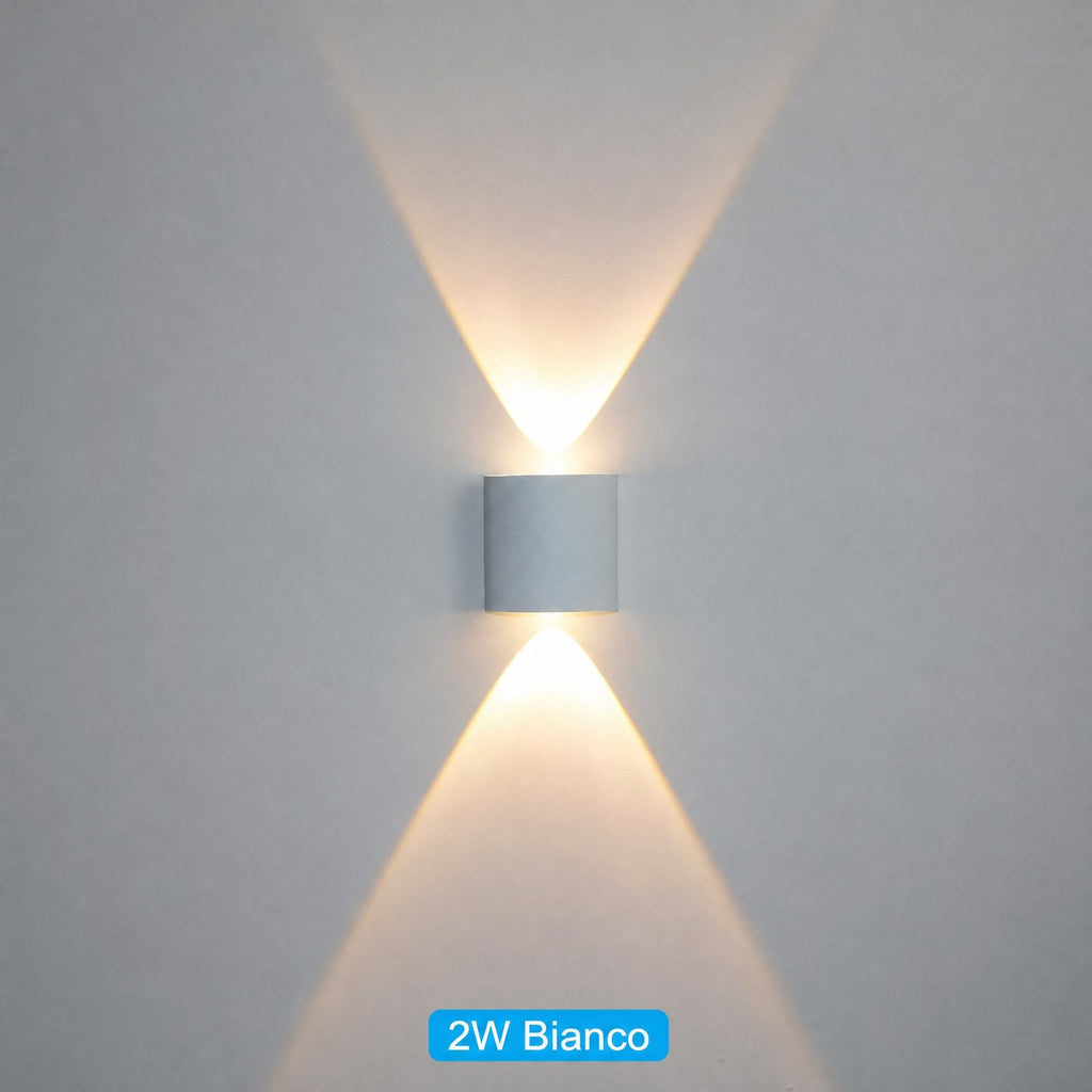 Applique LED da parete per esterni e interni impermeabile