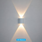 Applique LED da parete per esterni e interni impermeabile