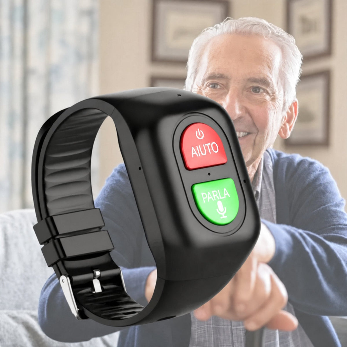 Smartwatch GPS 4G per Anziani – SOS, Salute e Sicurezza Sempre con Te