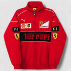 Giacca Ferrari vintage unisex – stile retro racing