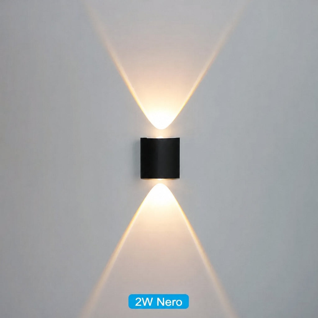 Applique LED da parete per esterni e interni impermeabile