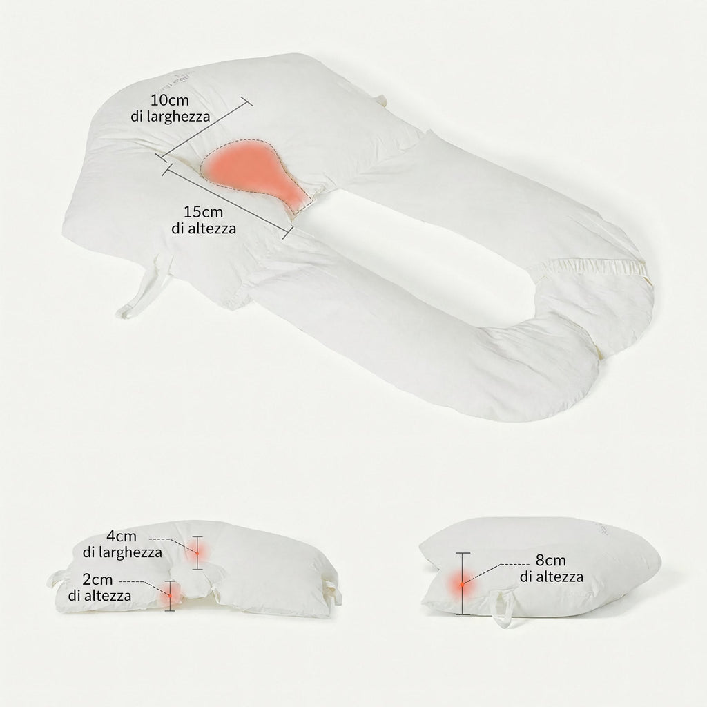 Cuscino Ergonomico da Riposo per Neonati
