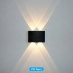 Applique LED da parete per esterni e interni impermeabile