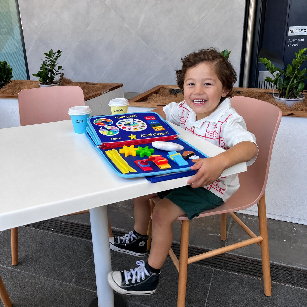 Tabellone Attività Montessori per Bambini