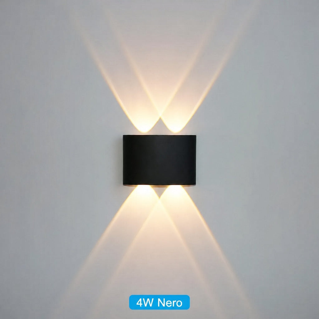 Applique LED da parete per esterni e interni impermeabile