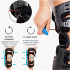 Ginocchiera regolabile con supporto articolare KneeEase