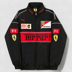 Giacca Ferrari vintage unisex – stile retro racing