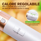 Styler per capelli 5 in 1 con arricciacapelli automatico, asciugacapelli e spazzola lisciante