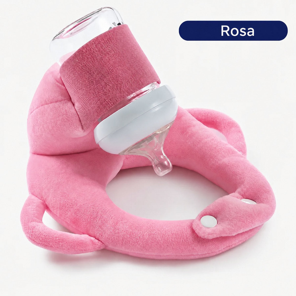 Cuscino Porta-Biberon Mani Libere per Neonati – Supporto Auto-Alimentazione