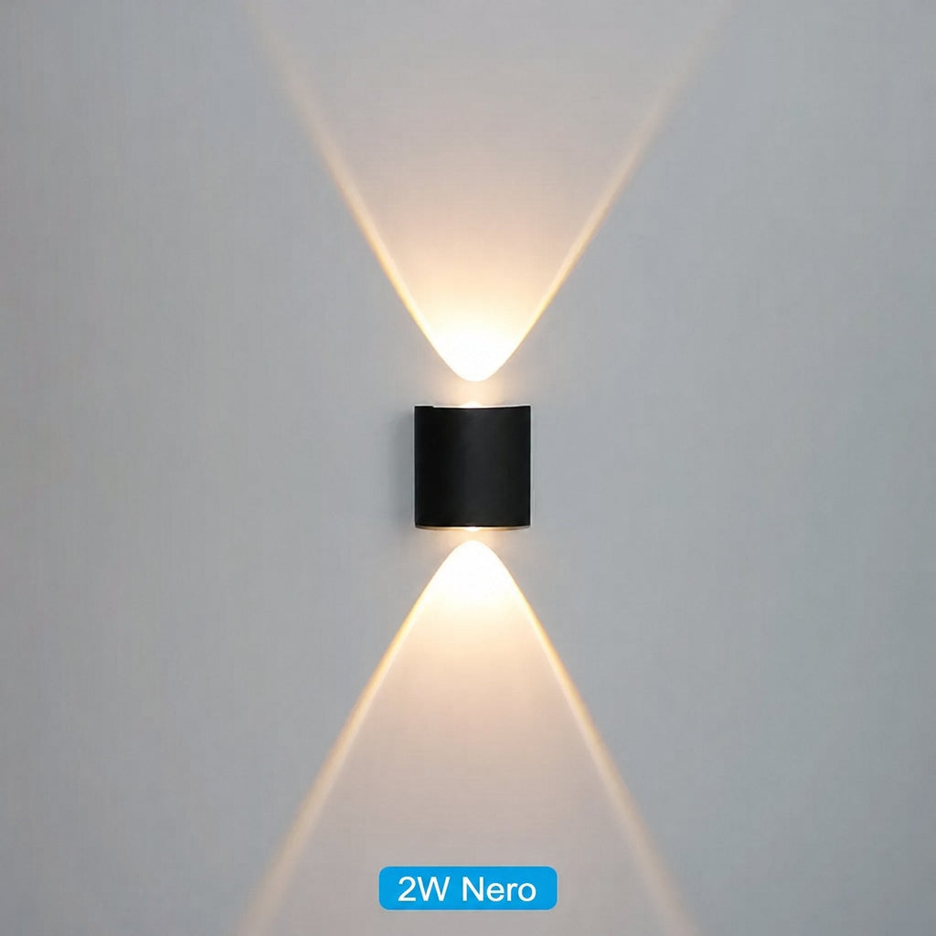 Applique LED da parete per esterni e interni impermeabile